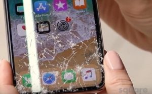 Reparation iPhone X ecran casse