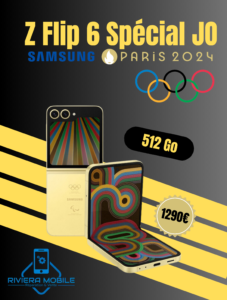 Samsung Z Flip 6 Spécial Jeux Olympiques